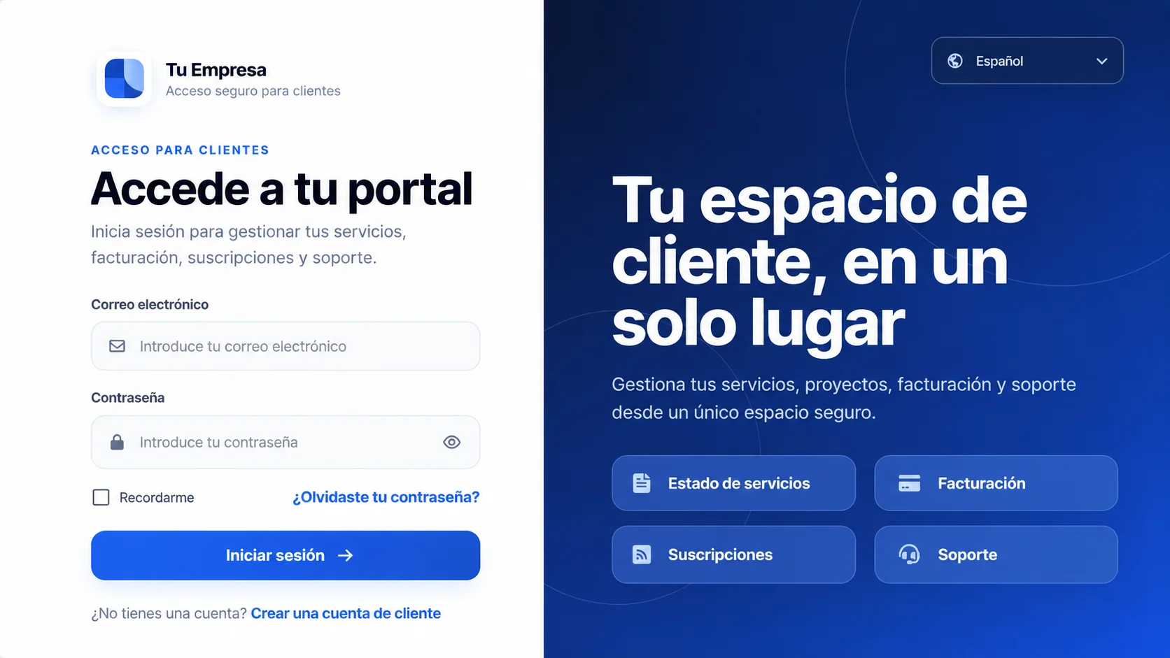 Acceso al portal